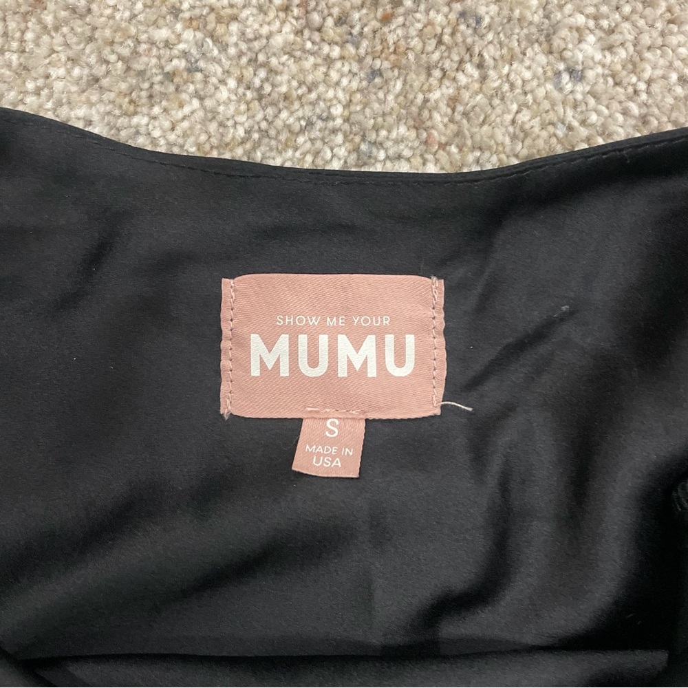 Show Me Your MuMu Black Jasmine Mini Dress - Picture 6 of 7